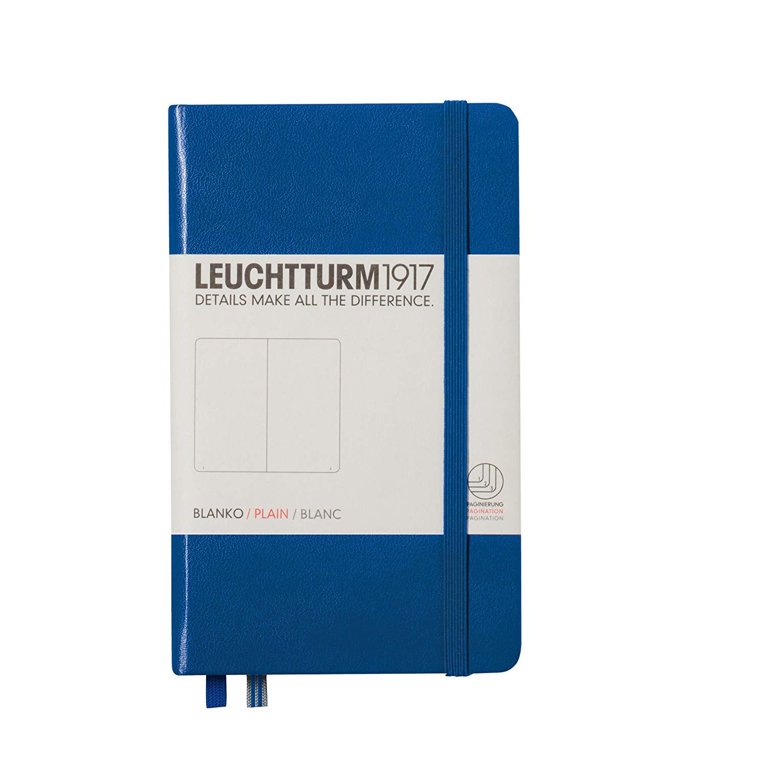 CAIET A6 VELIN COPERTA RIGIDA ALBASTRU ROYAL LEUCHTTURM CAIET A6 VELIN COPERTA RIGIDA ALBASTRU ROYAL LEUCHTTURM